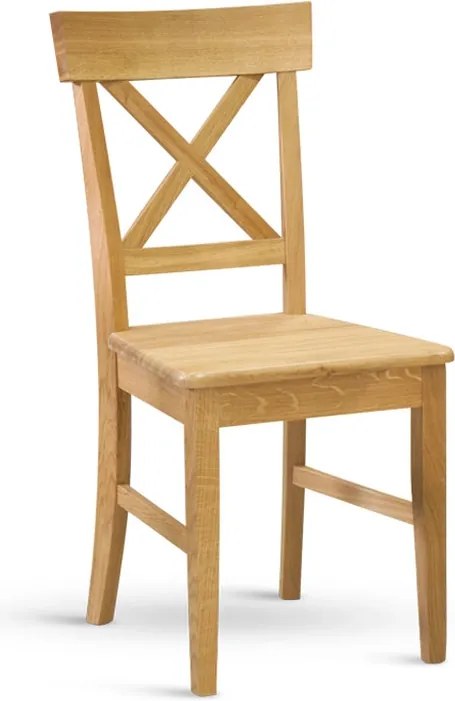 Dubová jedálenská stolička OAK, 43x52x93 cm