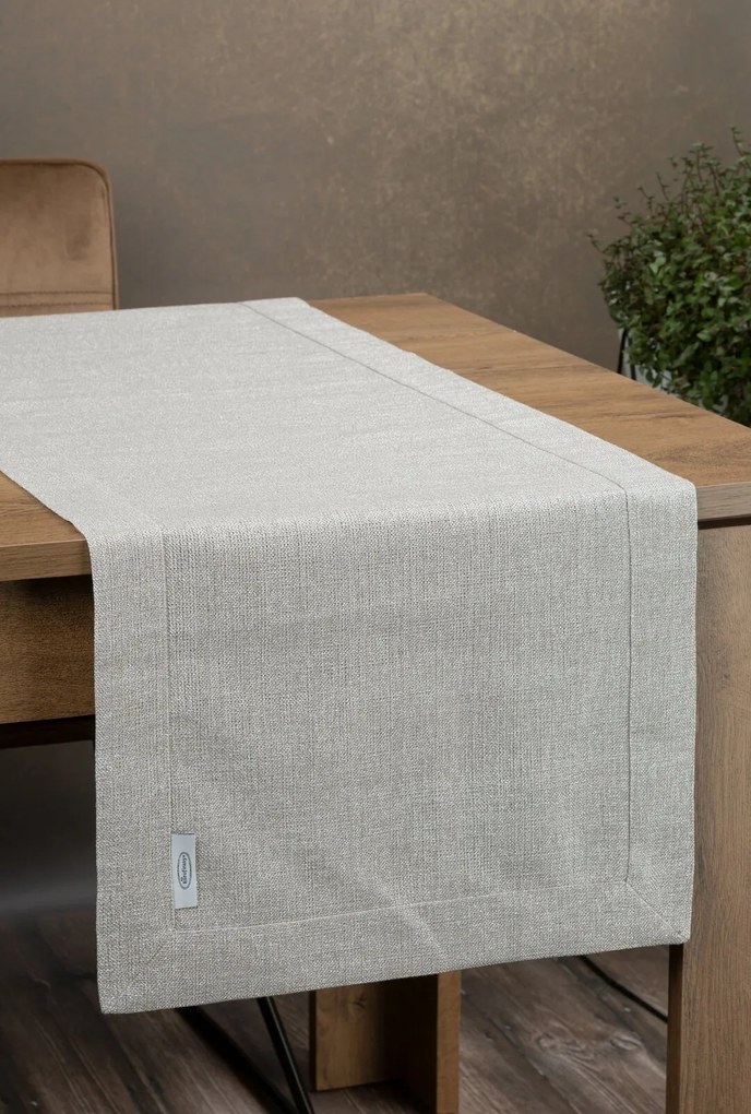 BEHÚŇ NA STÔL BIANCA2 40X140 CM SVETLOSIVÝ