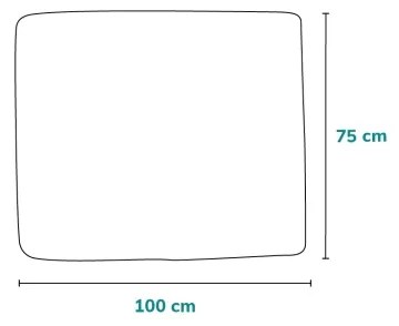 Lionelo - Detská deka BAMBOO BLANKET 75x100 cm Beige Sand