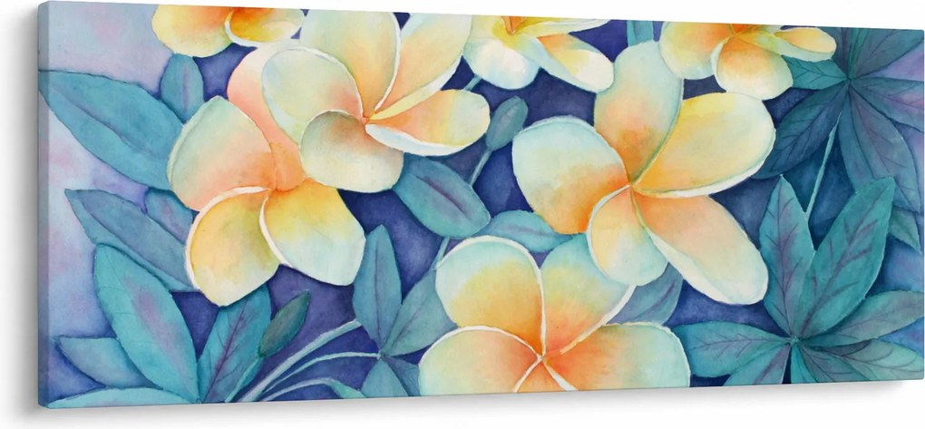 Obraz - Tropické kríky (120x50 cm)