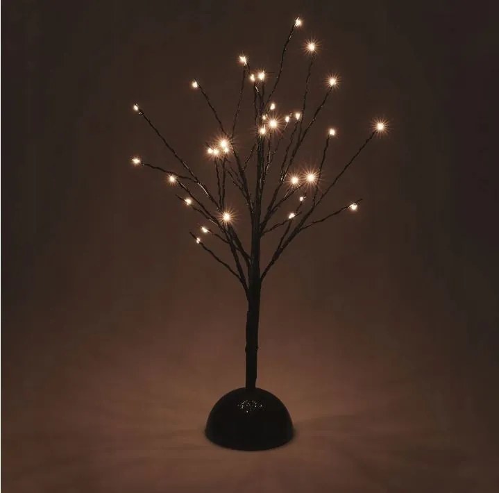Bestent Ozdobný vianočný stromček 32cm 40 LED teplá biela