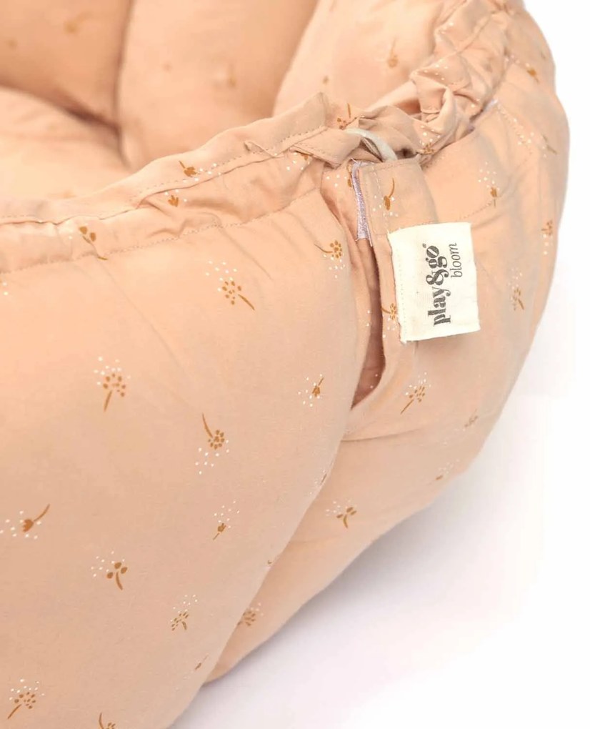 Play&Go Bloom detské hniezdo Organic Fleuri