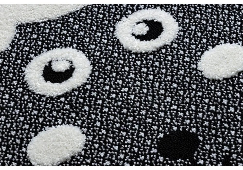 Kusový koberec Ovečka krémový kruh 140cm