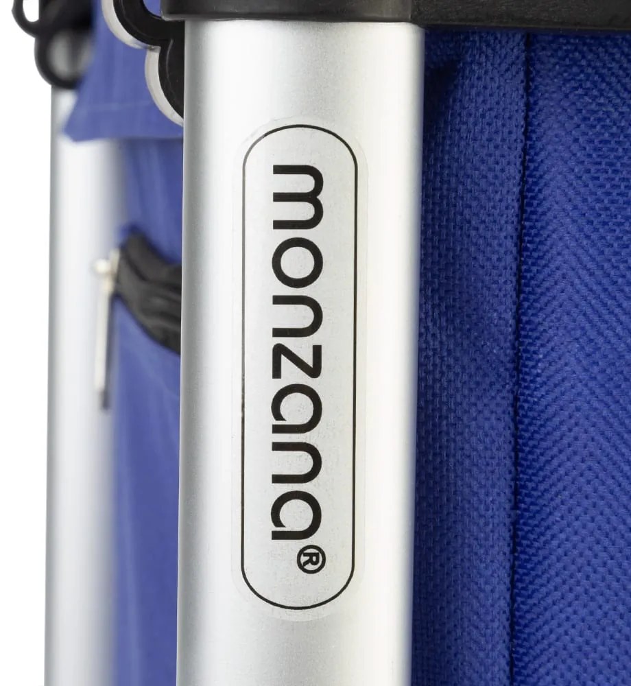 Monzana Nákupný vozík modrý 56L, do 50kg