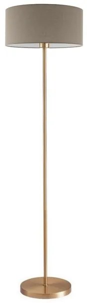LED stojacia lampa TUNJA 1xE27/20W/230V priemer 38 cm zlatá/taupe