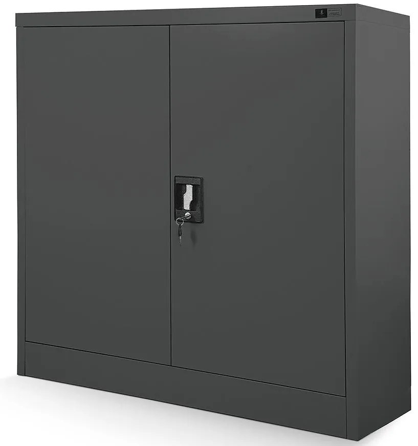 Kancelárska skriňa Beata kovová antracit