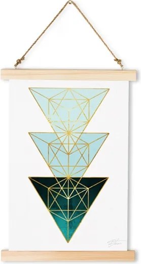 Závesné plátno na stenu Pure Meditation / Dan Johannson