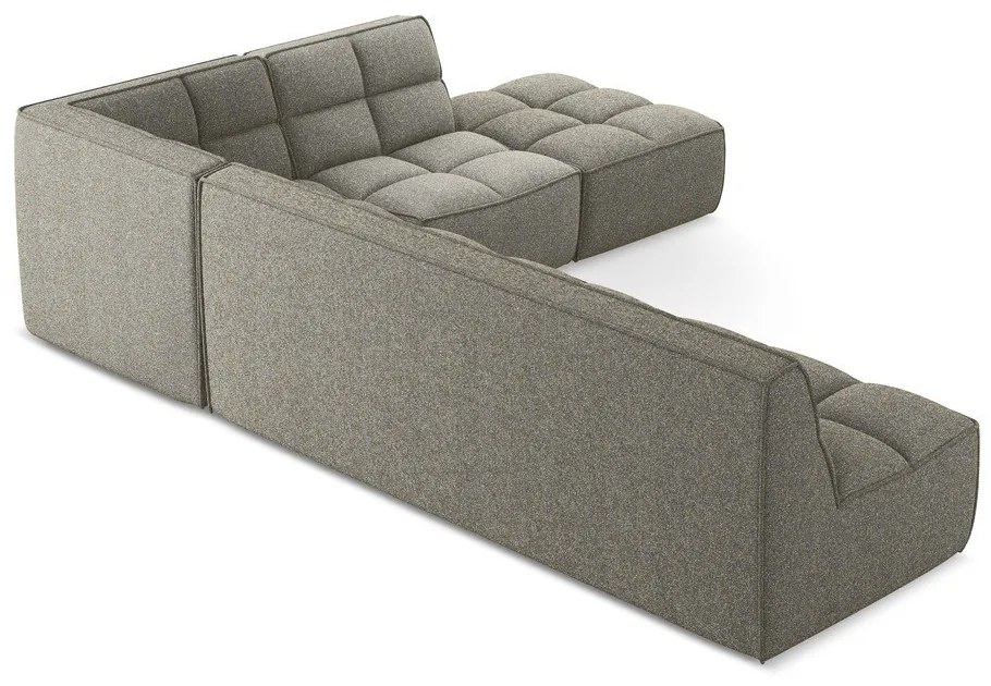 Béžová modulárna rohová pohovka (variabilná) Kalai – Makamii