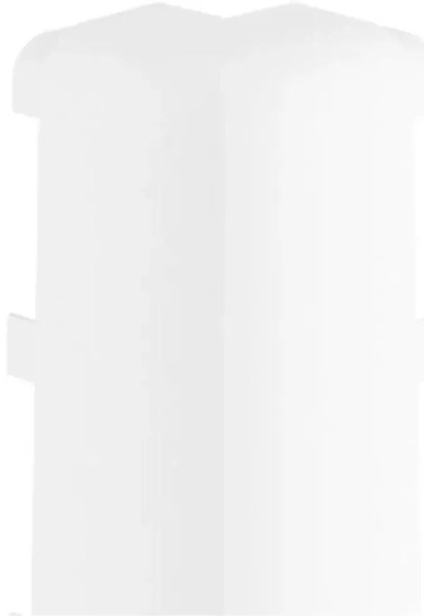 Vonkajší rohovník Esquero 601 biely 2 ks