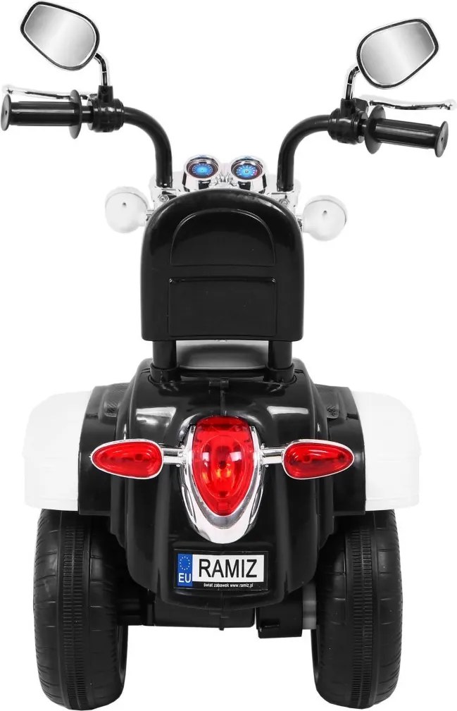 Ramiz Chopper NightBike Biela
