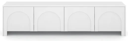 Televízny stolík NIO biely