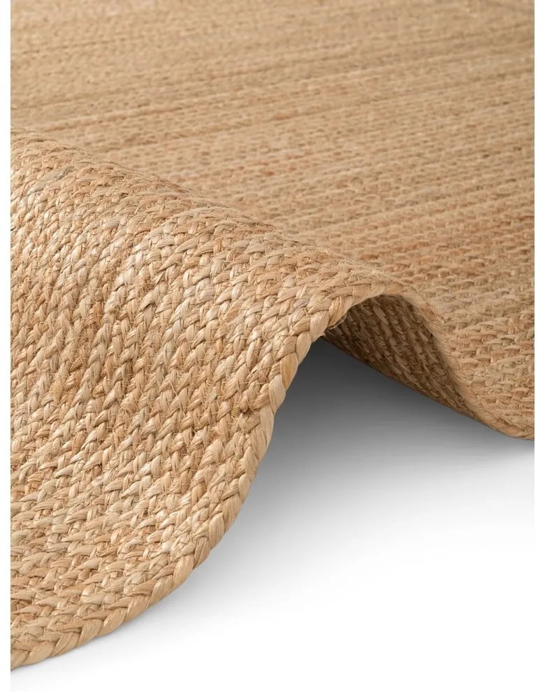 Obojstranný/ručne tkaný jutový koberec v prírodnej farbe 160x230 cm Sharmila Natural Brown – Hanse Home