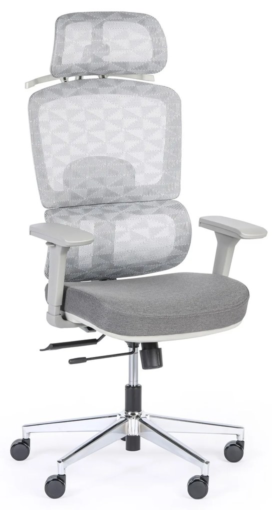 Kancelárska stolička TERRY, sivá