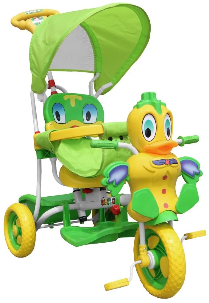 Odrážadlo kačka 3v1 RAMIZ A11-2- zelené