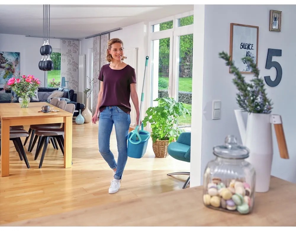 Rotačný mop s vedrom Rotation Disc Mop (EVO) – LEIFHEIT