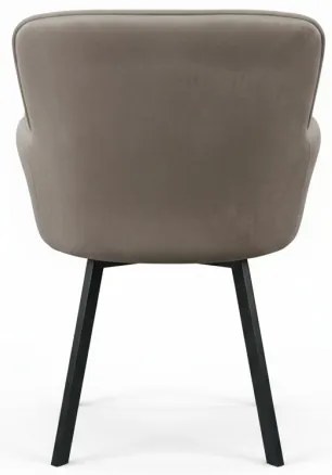 Jedálenská stolička AMELIA taupe