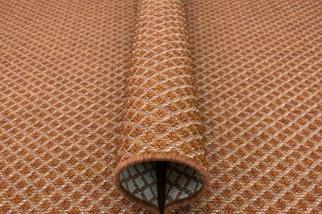 Obojstranný koberec BRUSSELS 206074/10410 Cayenne krémový / terakotový