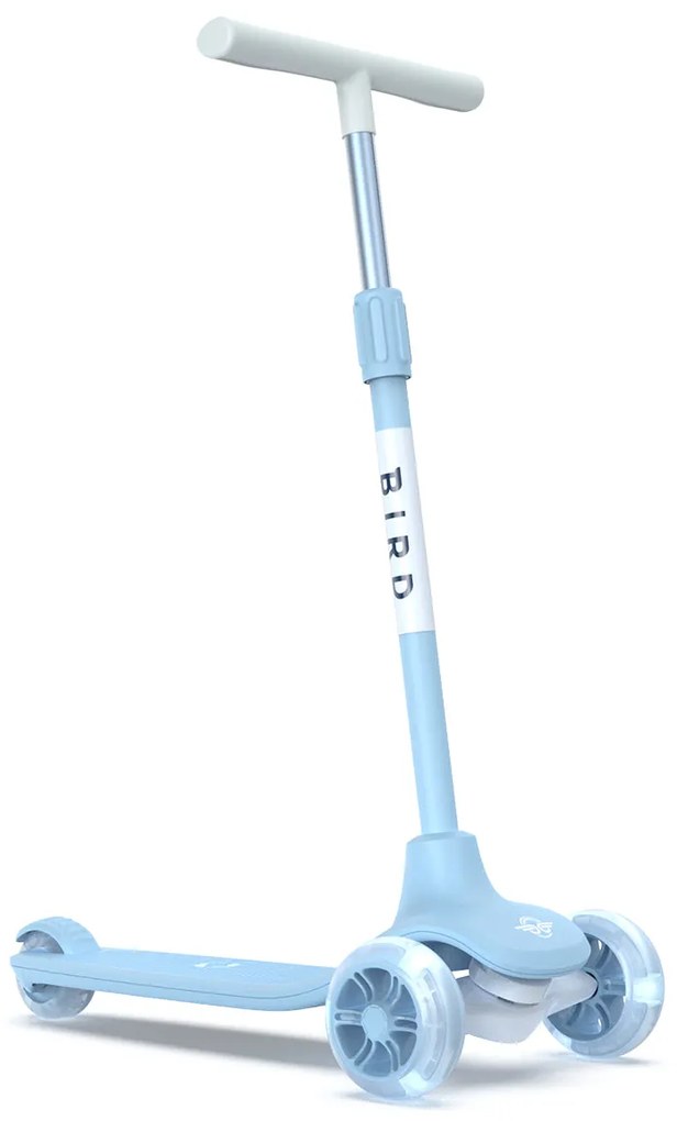 Kolobežka BIRDIE Glow Sky Blue