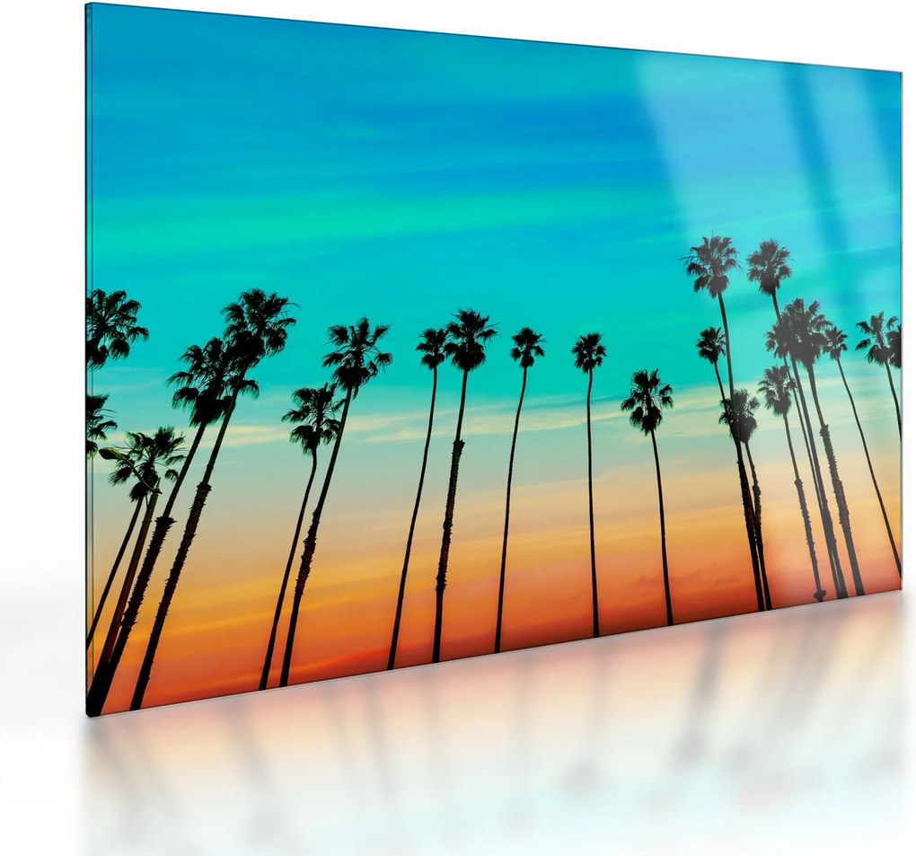 Sklenený obraz - Kalifornia (70x50 cm)