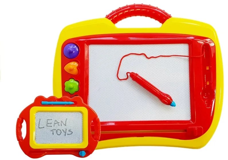 LEAN TOYS Sada magnetických tabúľ - modrá
