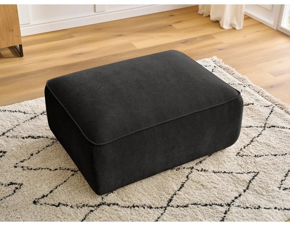 Čierna podnožka Zephyr – Bobochic Paris