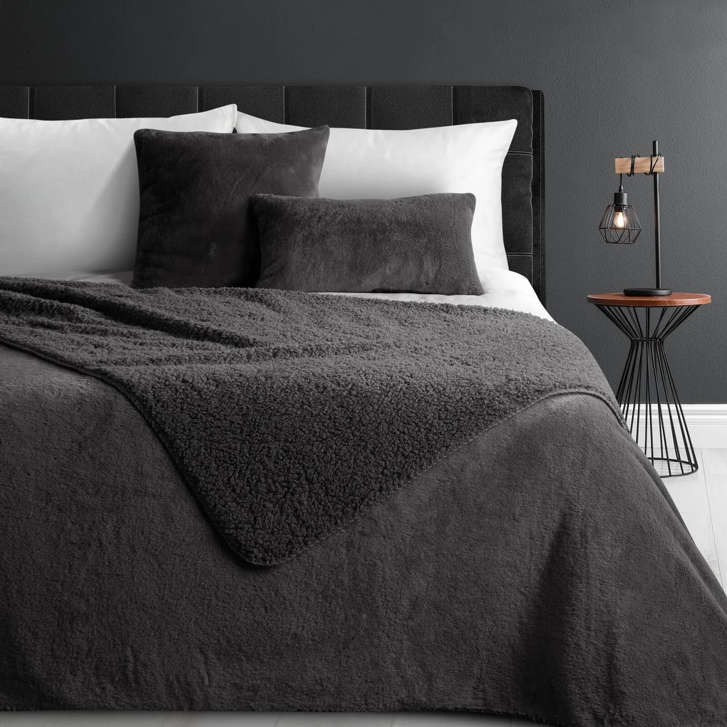 PREHOZ NA POSTEĽ NINA 220X240 CM SIVÝ