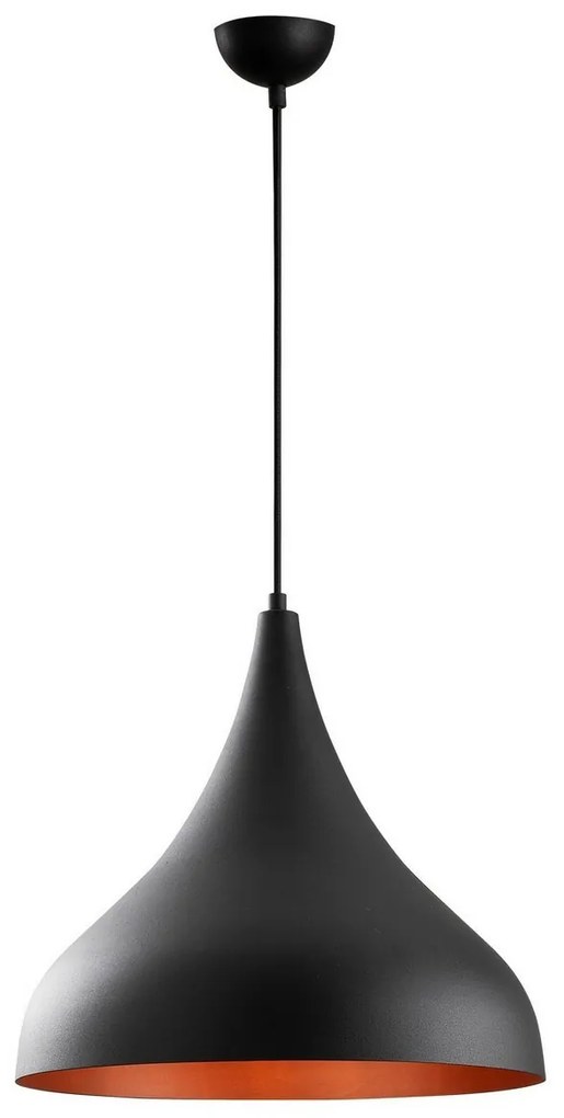 Závesný lustr Berceste - N-1390, čierna