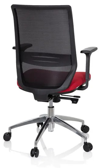 hjh OFFICE Kancelárska stolička PROFONDO (čierna/červená)  (100337180)