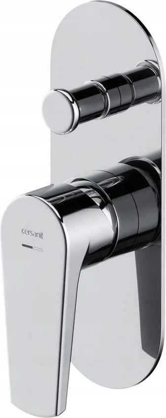 Cersanit Moduo, podomietková vaňová-sprchová batéria, chrómová, S951-338