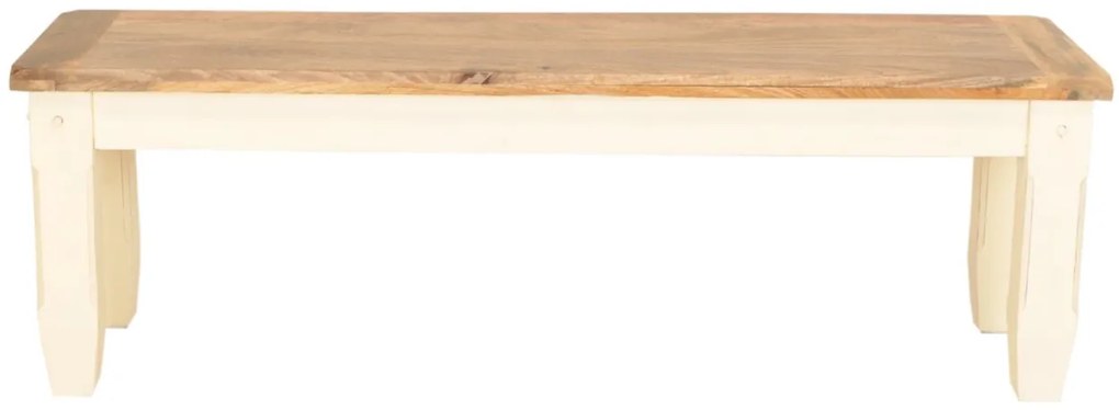 furniture-nabytek.cz - Dřevěná lavice k jídelnímu stolu z masivu mango 175x40