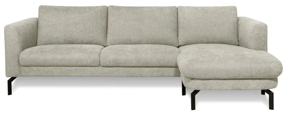 Svetlosivá rohová pohovka (pravý roh) Gomero – Scandic