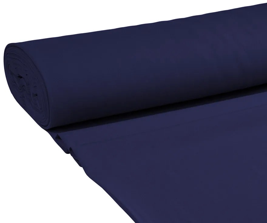 Biante Dekoračný oválny obrus Rongo RG-079 Námornícka modrá 120x200 cm