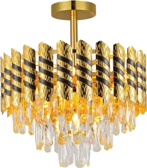 Brilagi - Prisadený luster CRISTAL 5xE14/40W/230V pr. 38 cm