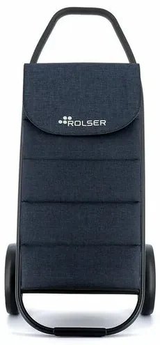 Rolser Nákupná taška na kolieskach Com Polar 8 Black Tube, modrá