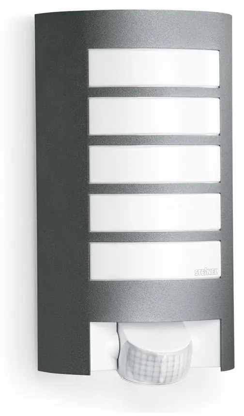 STEINEL 657819 - Vonkajšie svietidlo so senzorom L12 1xE27/60W/230V IP44