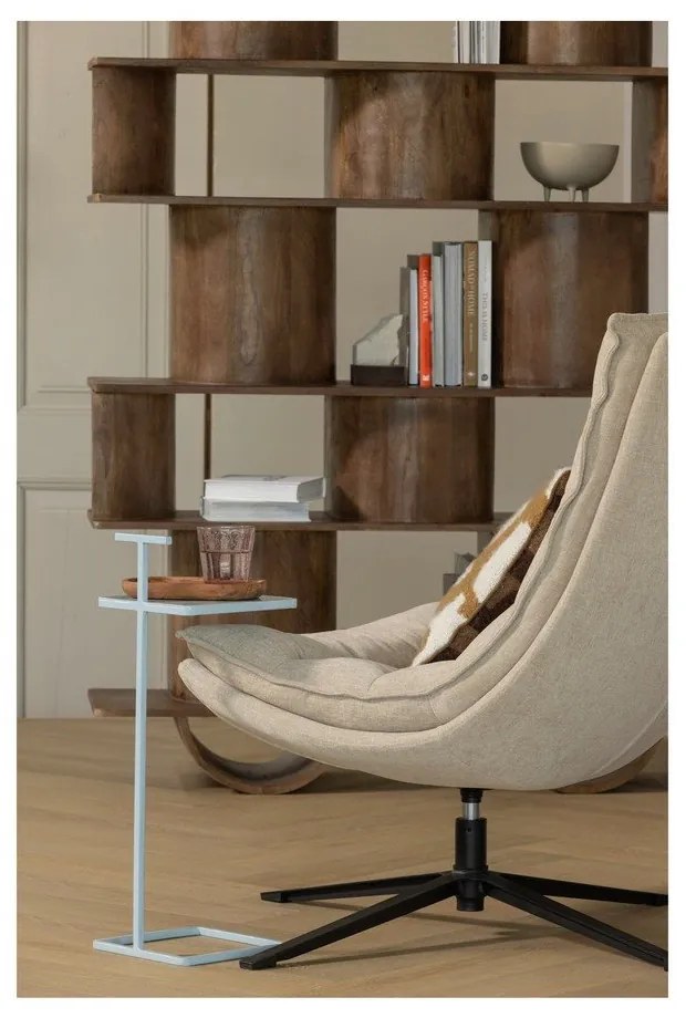 Kovový odkladací stolík 22x22 cm Toste – WOOOD