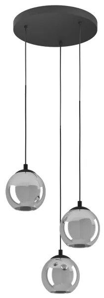 Eglo 98653 - Luster na lanku ARISCANI 3xE27/40W/230V