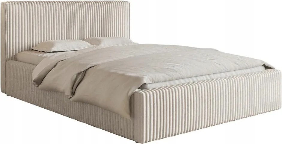 Manželská posteľ 180 cm Tulia 180 (krémová čierna)