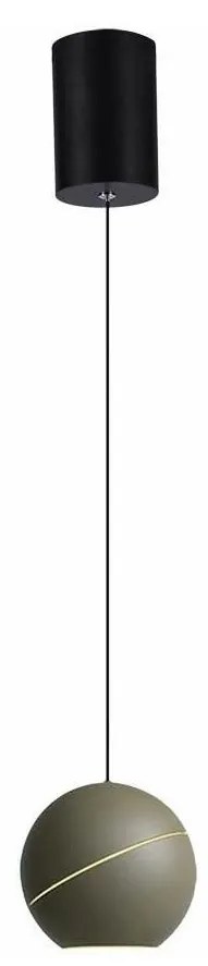 LED Luster na lanku dotykový LED/8,5W/230V 3000K šedá