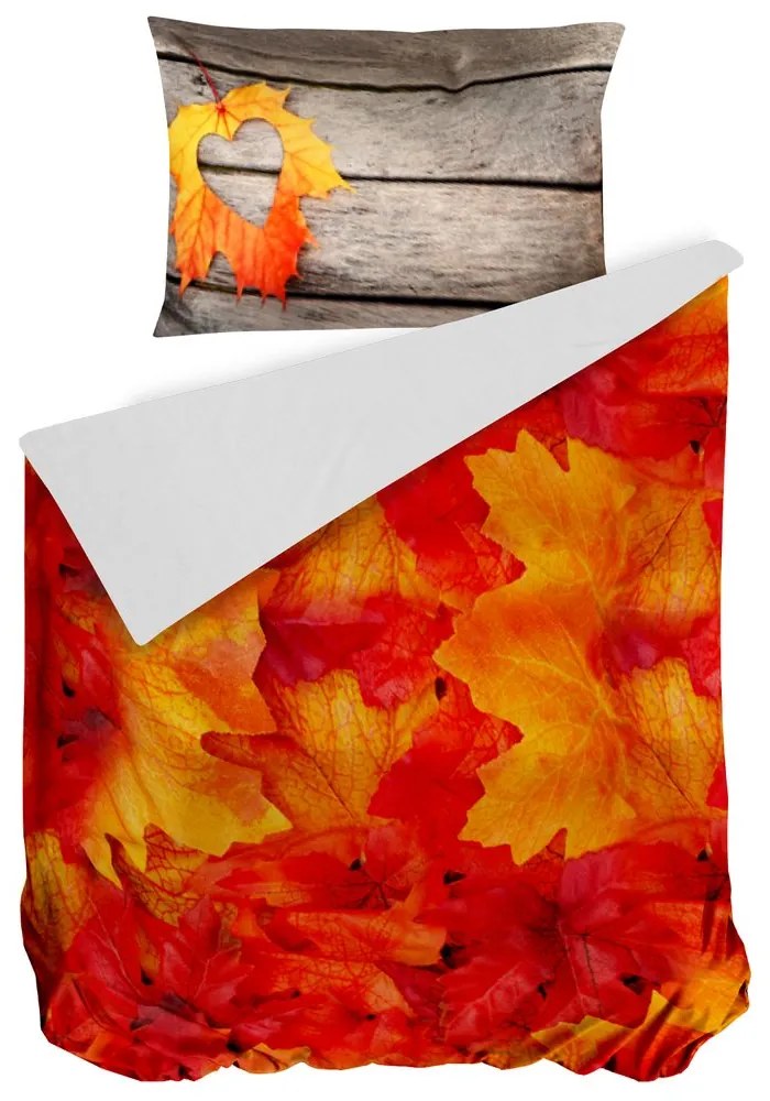Gipetex Natural Dream 3D talianská  obliečka 100% bavlna Jeseň - 140x200 / 70x90 cm