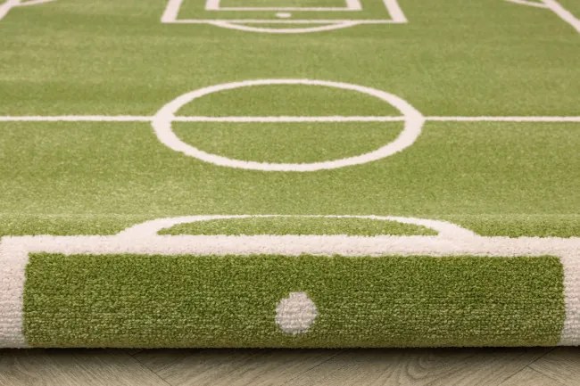 Koberec CLARA KIDS 02922A Ihrisko zelený / krémový