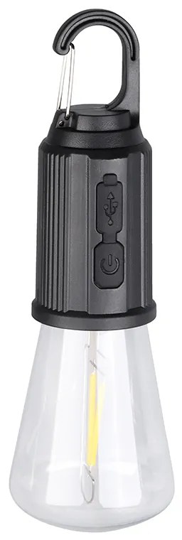 SOLIGHT LED nabíjacia žiarovka Camping, 100lm, Li-Ion, display box