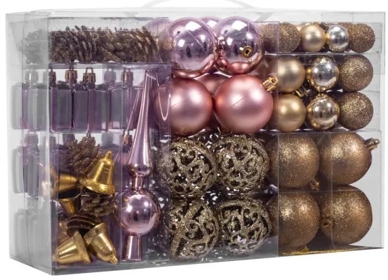 Vianočné gule MIX 311437 (101 ks)