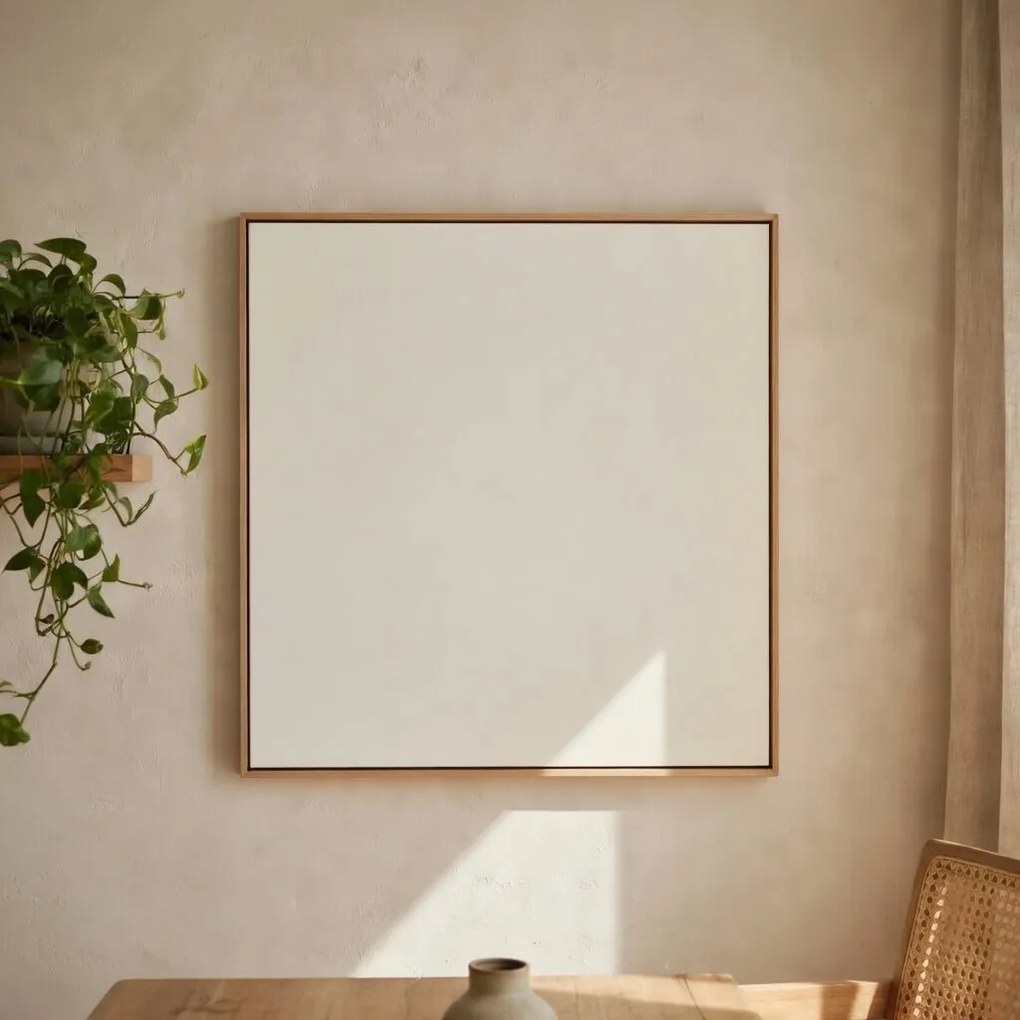 Toptabule.sk  Magnetická tabuľa AirBoard Premium Svetlosivá 50x50 cm