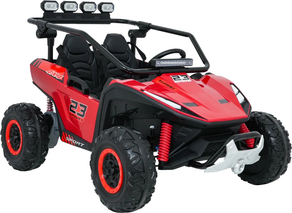 Ramiz Elektrická bugina TURBO 23 pre deti červená