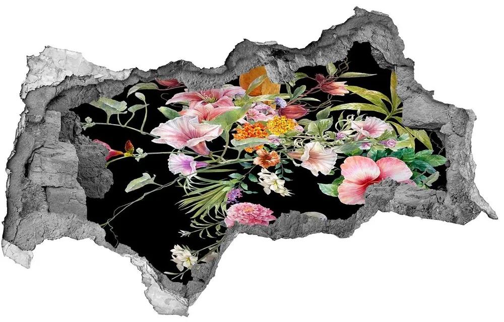 Diera 3D fototapeta nálepka Kvetín a vtákov nd-b-172830209
