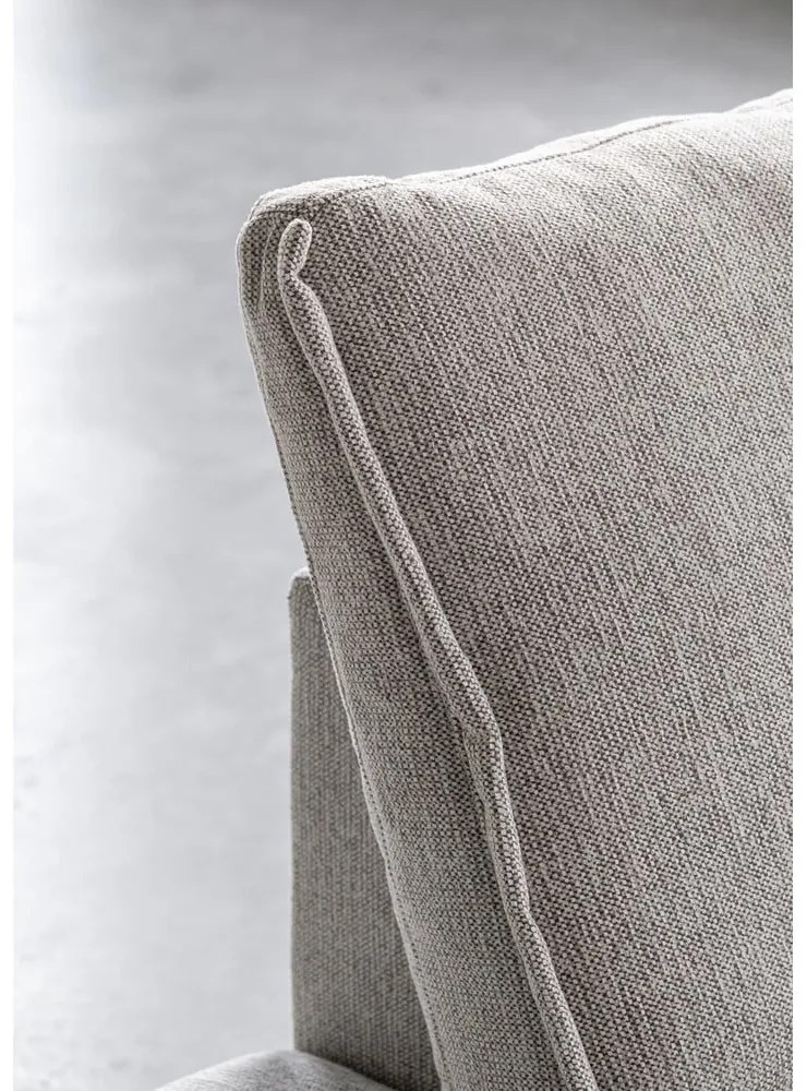 Sivobéžová rozkladacia/s úložným priestorom rohová pohovka (pravý roh/s leňoškou) Charming Charlie – Miuform