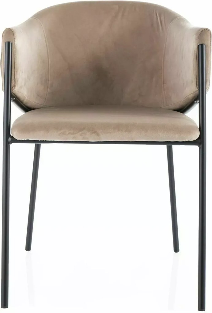 SI Stolička Bono Velvet béžová