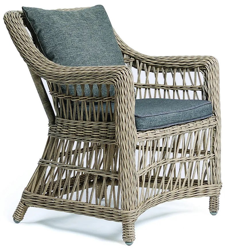 DEOKORK Záhradné ratanové kreslo OXFORD