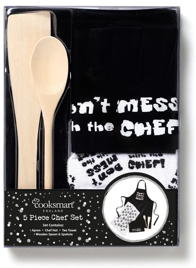 5-dielna súprava pre kuchárov Cooksmart ® Don't Mess With The Chef
